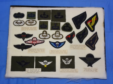 Airborne Paratrooper Wings, Patch Insignia Lot, THAILAND THAI