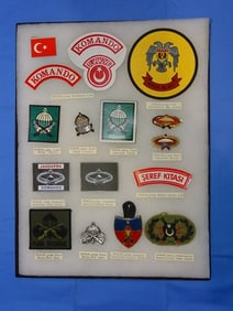 Airborne Paratrooper Wings, Patch Insignia Lot, TURKEY