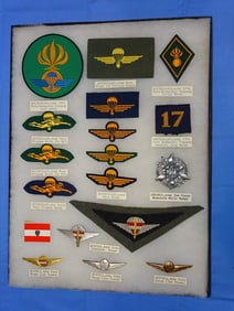 Airborne Paratrooper Wings, Patch Insignia Lot, SWITZERLAND, AUSTRIA