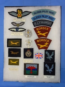 Airborne Paratrooper Wings, Patch Insignia Lot, UNITED KINGDOM