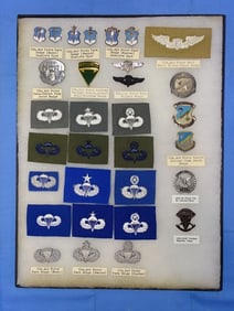 Airborne Paratrooper Special Forces Wings, Patch Insignia Lot, UNITED STATES