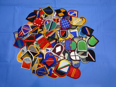 Multi - Conflict Airborne Paratrooper Beret Flash Patch Lot of 150