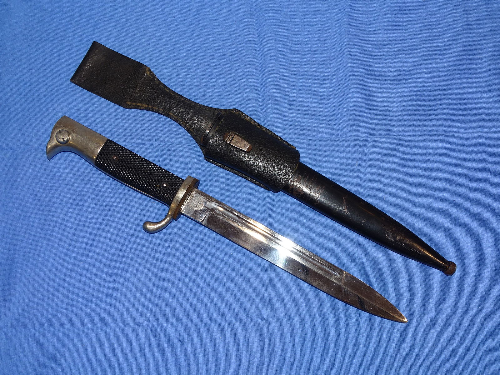 WWII German Parade Dress Bayonet, Horster: NICE CLEAN WWII GERMAN DRESS BAYONET MAKER MARKED TO HORSTER.