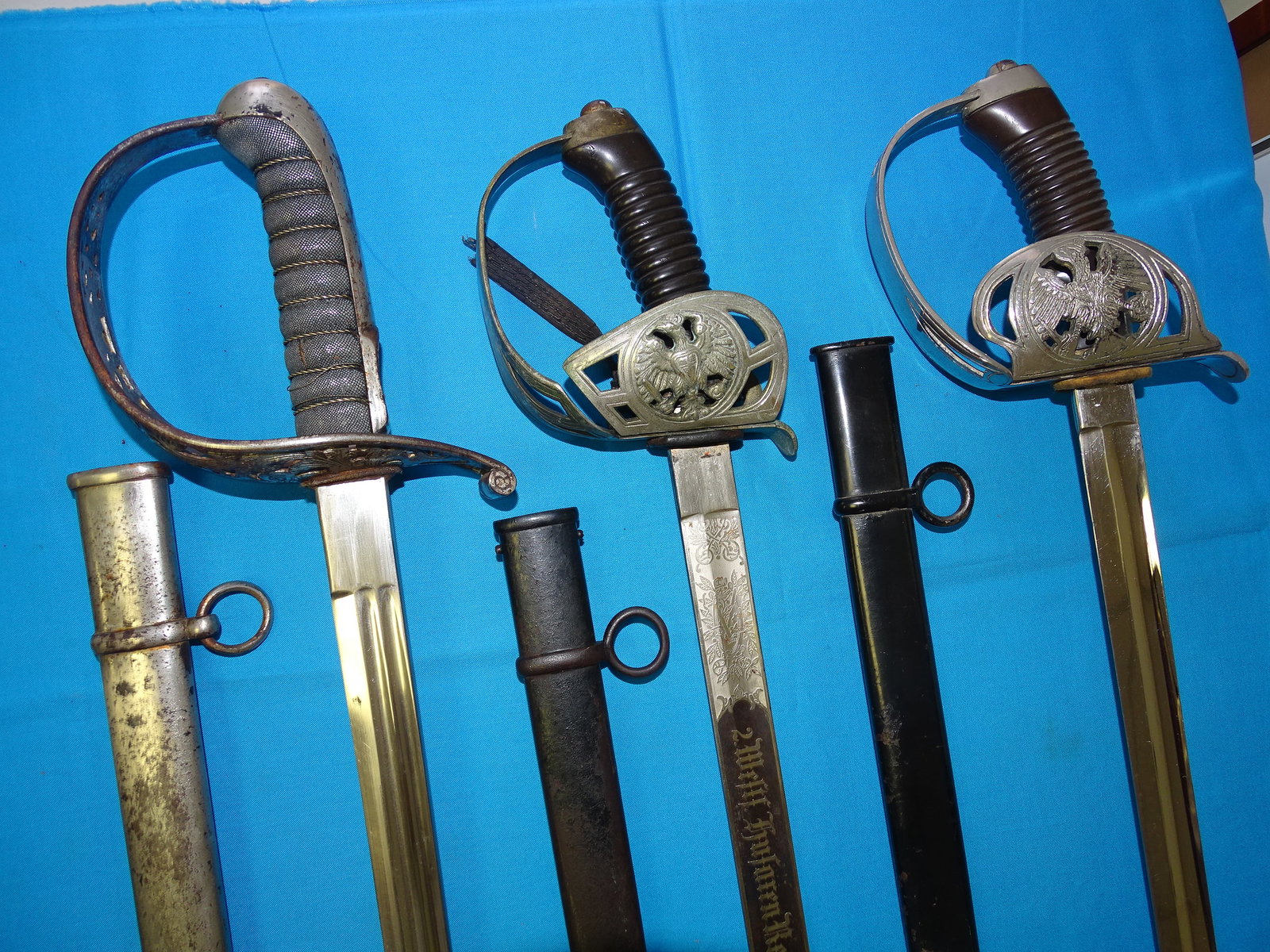 WWI Imperial German Sword Lot of 3 (1 of 13)