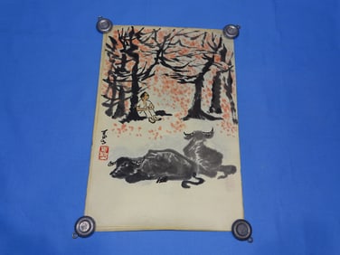 Chinese Painting Group of 8 Scenes