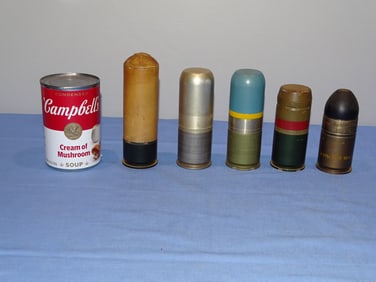 Inert / Dewat Ordnance, Vietnam War Era M118 40mm Rifle Grenade Lot