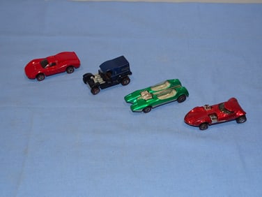 Original 1960s - 1970s Redline Hot Wheels Cars