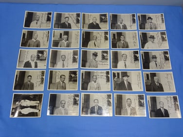 WWII Sugamo Prison Japanese War Crimes Photo's Of Defendants, Tojo, Togo, Tokyo Rose, Generals, etc