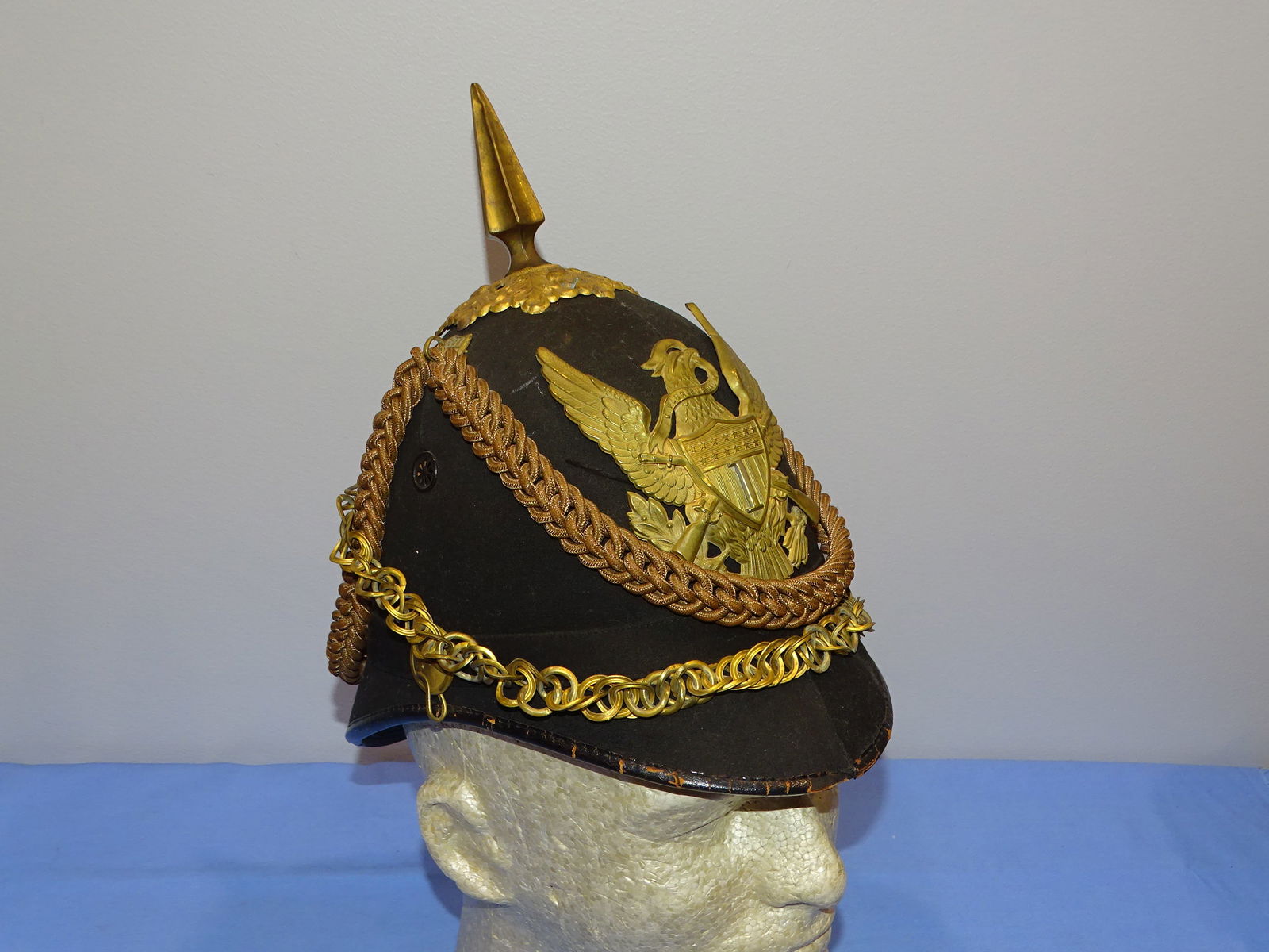 Indian Wars M1881 1st Infantry Spiked Dress Helmet (1 of 14)