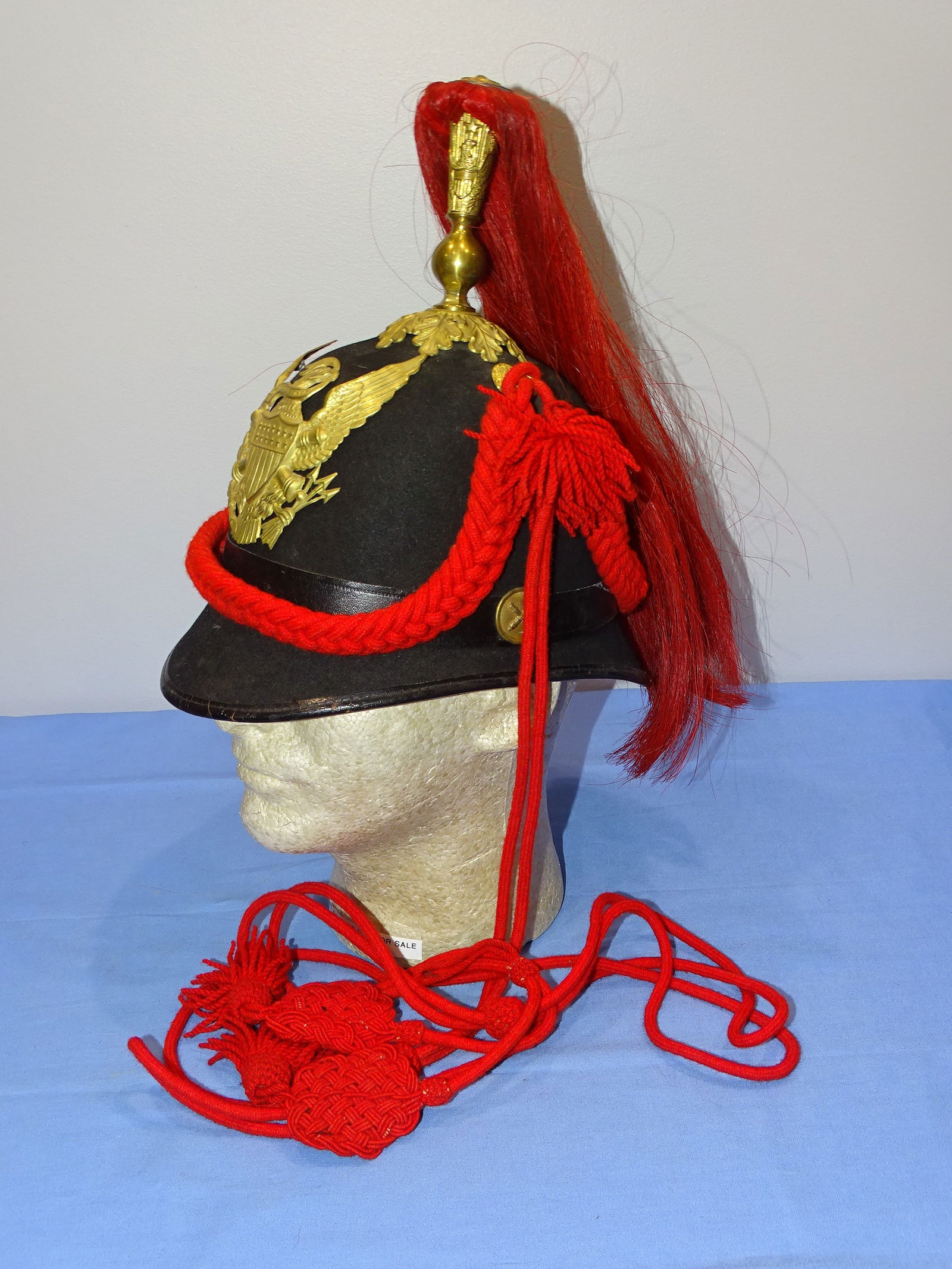 Indian Wars M1881 Artillery Plumed Spiked Dress Helmet (1 of 11)