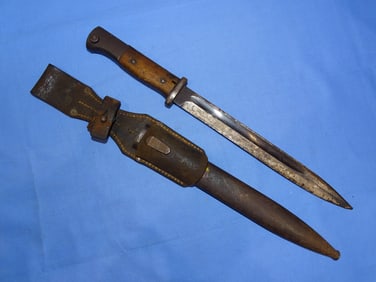 WWII German K98 Combat Bayonet, 43cvl
