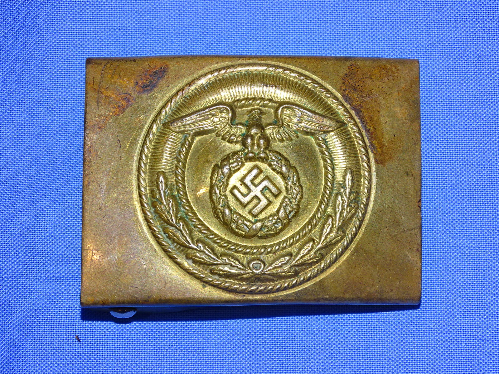 WWII German S/A Belt Buckle Buckle: NICE WWII GERMAN S/A BELT BUCKLE.