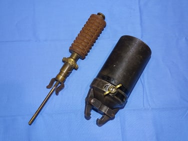 Inert / Dewat Ordnance, WWII British Rifle Grenade & Launcher