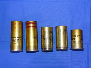 Vietnam War Era 38mm Smoke Signal Grenade Lot