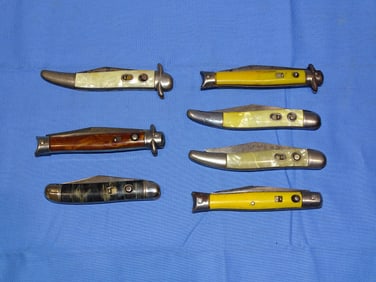 Vintage Switchblade Pocket Knife Lot