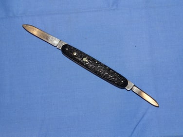 Vintage Double Blade Switchblade Pocket Knife, SCHRADE WALDEN