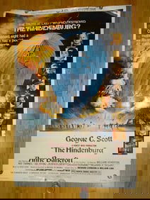 1975 Movie Poster "The Hindenburg" 40"x59"