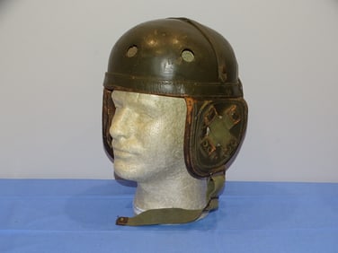 WWII Armored Tank Crew M38 Tankers Crash Helmet