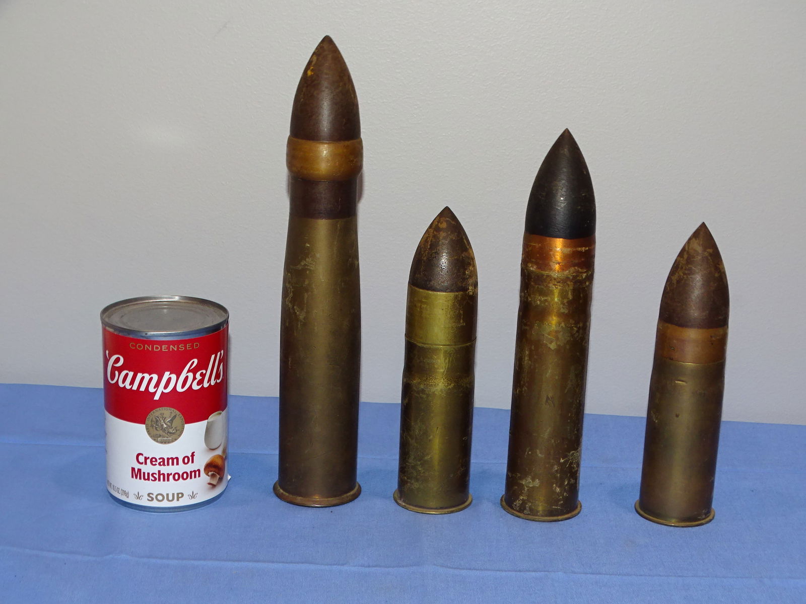 Inert / Dewat Ordnance, WWII - Vietnam War Era 37mm Artillery Shell Lot (1 of 5)