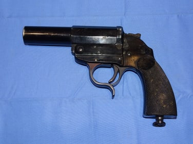 WWII German Army Flare Pistol, ERMA-ERFURT 1940