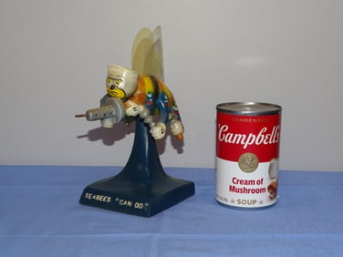 WWII USN Construction Bn Seabees CB's Statue