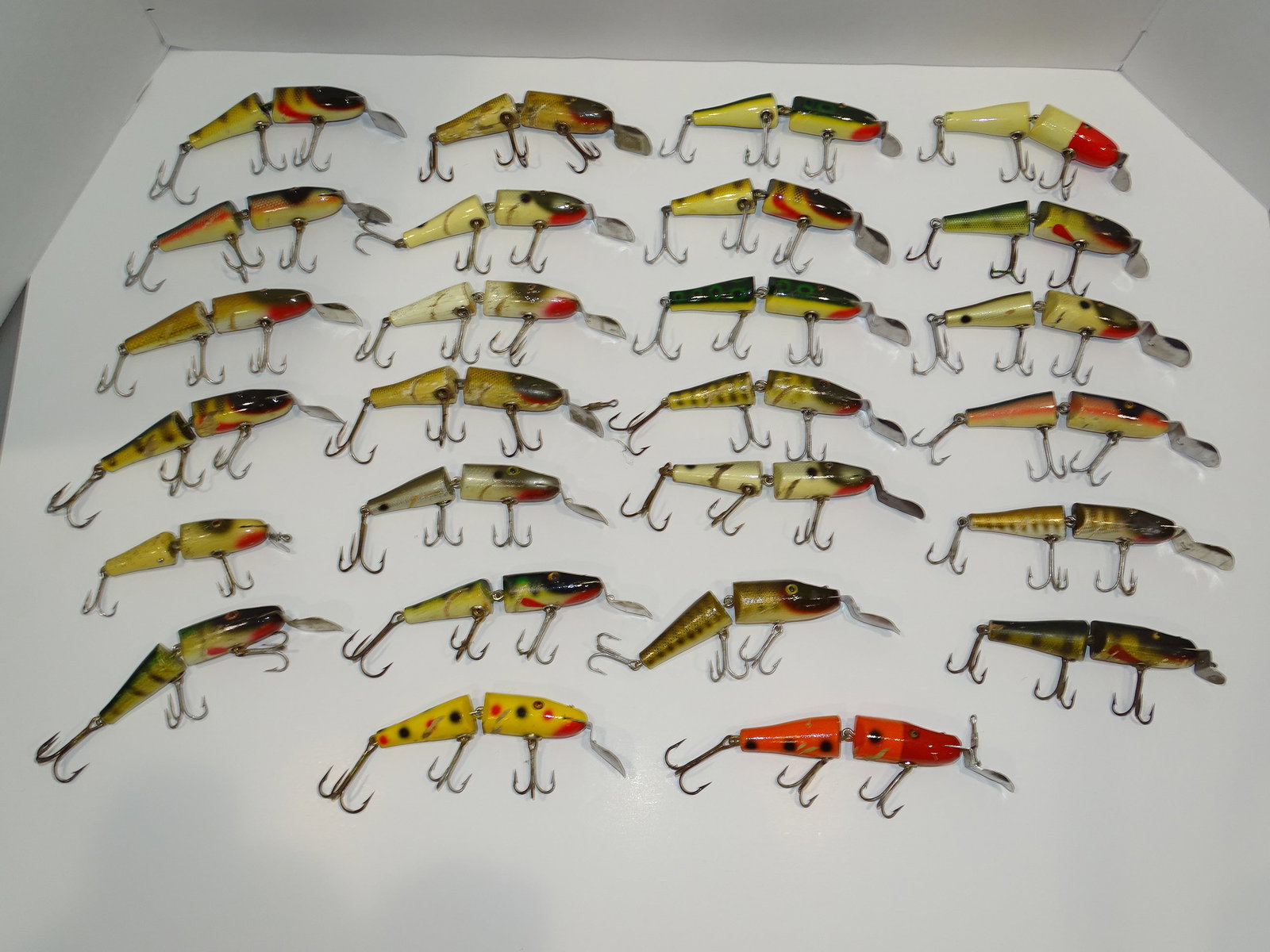 Lot of Vintage Creek Chub CCBC Pikie Minnow Fishing Lures (1 of 11)