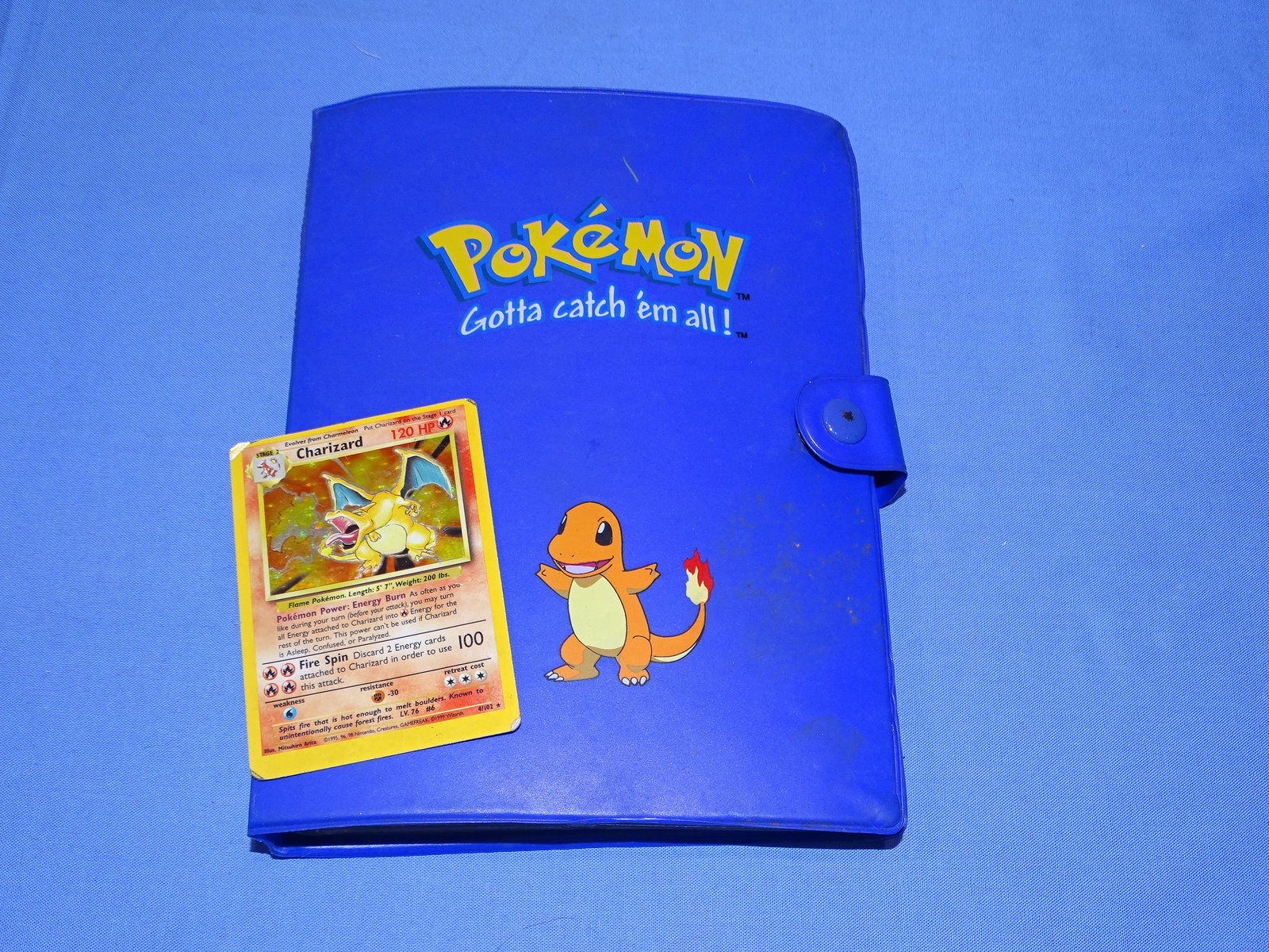 POKEMON Game Card Lot w/ CHARIZARD, 150+ Cards: ESTATE FRESH LOT OF POKEMON CARDS IN THE ORIGINAL HOLDER WITH CHARIZARD. MOST OF THE CARDS ARE IN PLAYED CONDITION, NOT ALL ARE SHOWN, BUT APPROX. 150+ CARDS.