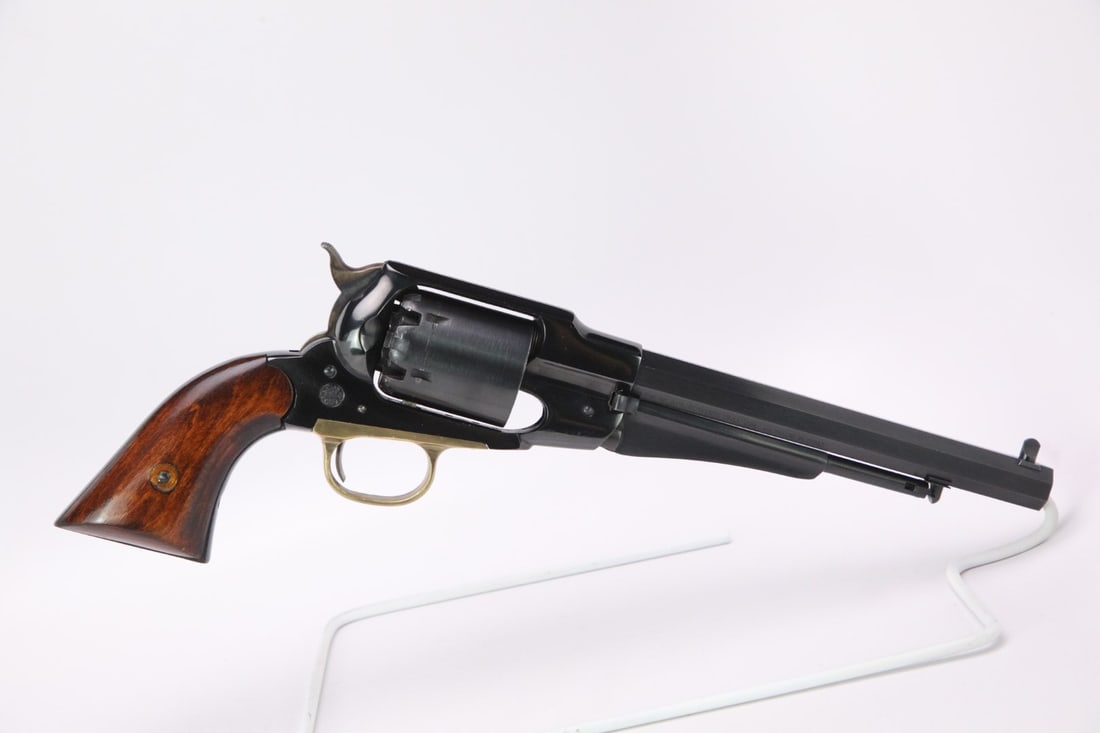 ASM Italian CVA Remington 1858 New Model Army Single Action Revolver: ASM Italian CVA Remington 1858 New Model Army .44 Cal 8" Single Action Percussion Revolver Make: Armi San Marcos Model: 1858 Remington New Model Army Serial Number: D13207 Year of Manufact