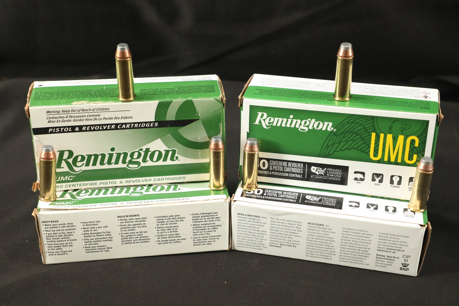 4x Boxes, 182 Rds. of Remington 44 Rem Magnum 180 Grain JSP Ammo: This is a lot of 4 boxes, 182 loaded rounds and 18 empty cases of Remington 44 Rem Magnum 180 Grain Jacketed Soft Point Ammo. The ammo is in As New In Box condition.