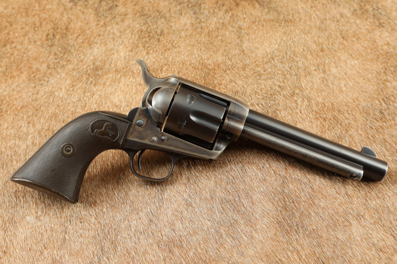 Colt 1st Generation Single Action Army .32-20 WCF 5.5” SAA Revolver & Letter 1920 C&R: Make: Colt Model: Single Action Army Serial Number: 339543 Year of Manufacture: 1920 Caliber: .32-20 Winchester Center Fire (.32 WCF) Action Type: Single Action Revolver with Side Loading-Gate Cylinde