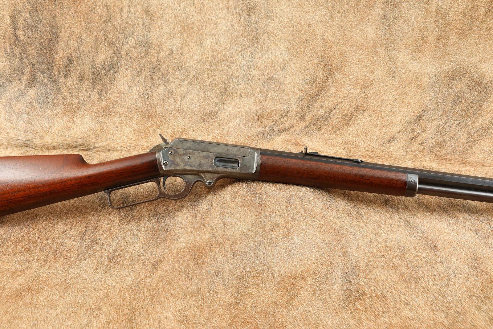 Marlin Firearms Co. Model 1893 .38-55 Winchester 26” Lever Rifle 1900 C&R: Make: Marlin Model: 1893 Serial Number: 212741 Year of Manufacture: 1900 Caliber: .38-55 Winchester Center Fire Action Type: Lever Action Rifle with Full-Length Tubular Magazine Barrel Length: 26&rdqu