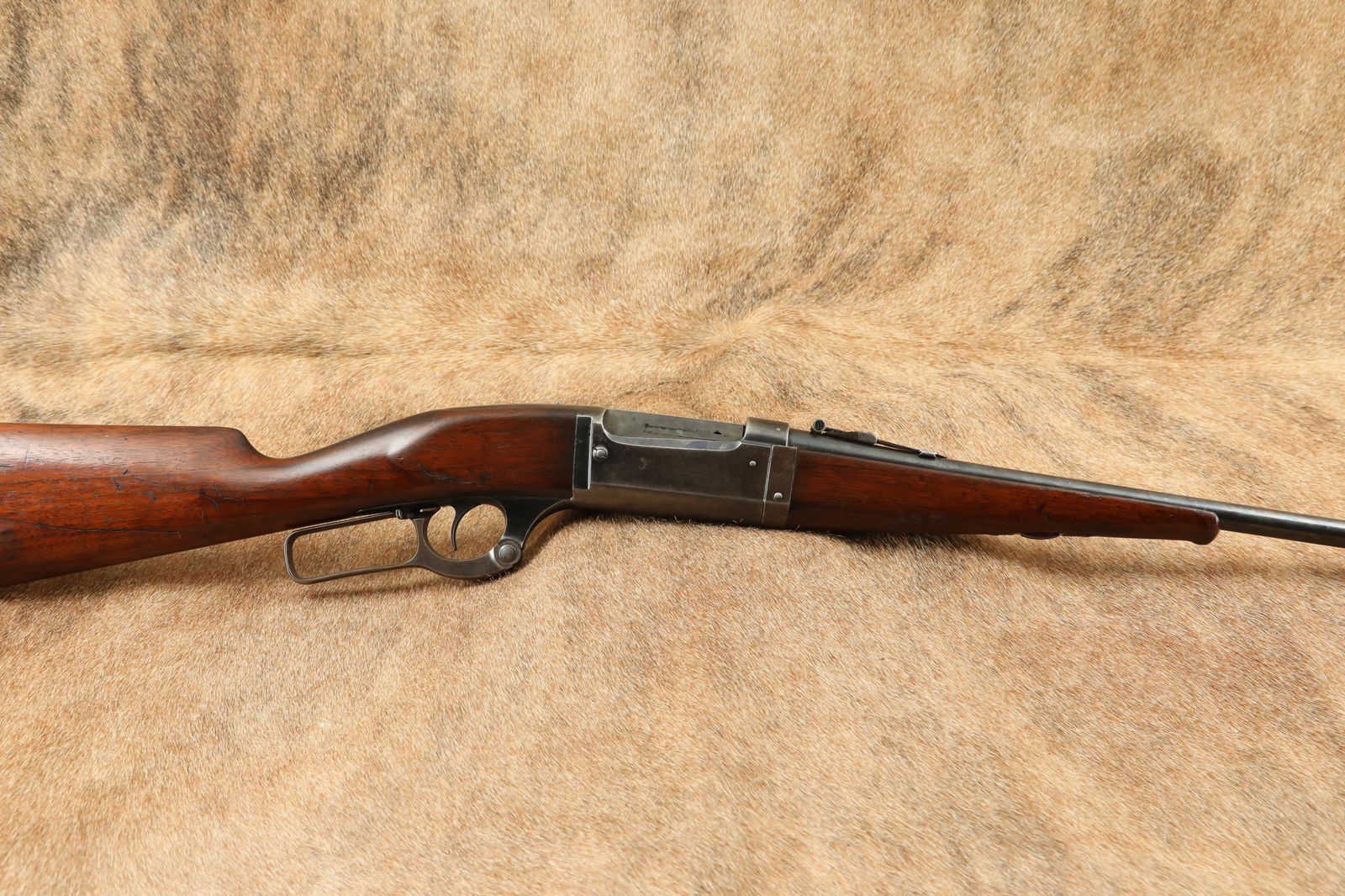 Savage Model 1899-H Takedown .22 H.P. Lever Action Rifle, 1917 C&R: Make: Savage Arms Company Model: 1899-H Serial Number: 192910 Year of Manufacture: 1917 Caliber: .22 H.P. (Savage Hi-Power) Action Type: Lever Action Takedown Rifle with Rotary Magazine Markings: The