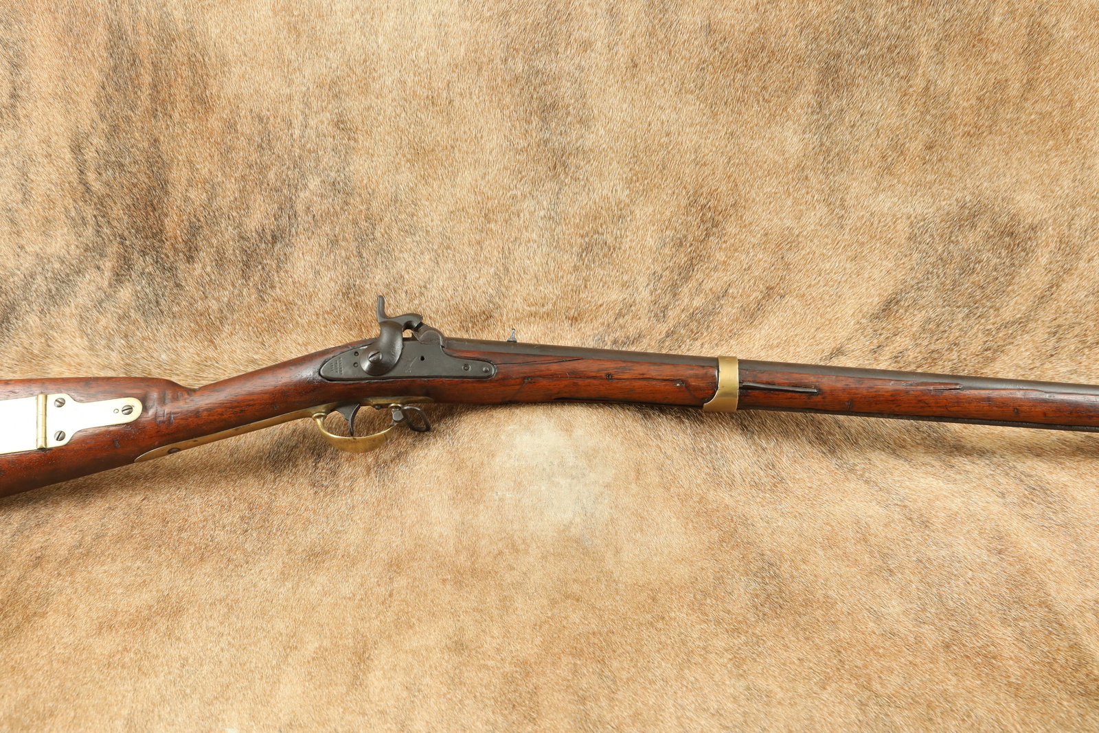 Harpers Ferry U.S. Model 1841 2nd Style Percussion Cap & Ball 33” .58 Caliber Musket, 1851: Make: Harpers Ferry Model: 1841 Serial: None Year of Manufacture: 1851 Caliber: .58 Caliber Action Type: Single Shot, Percussion Cap Barrel Length: 33 inches Markings: The lock plate is marked "HARPER