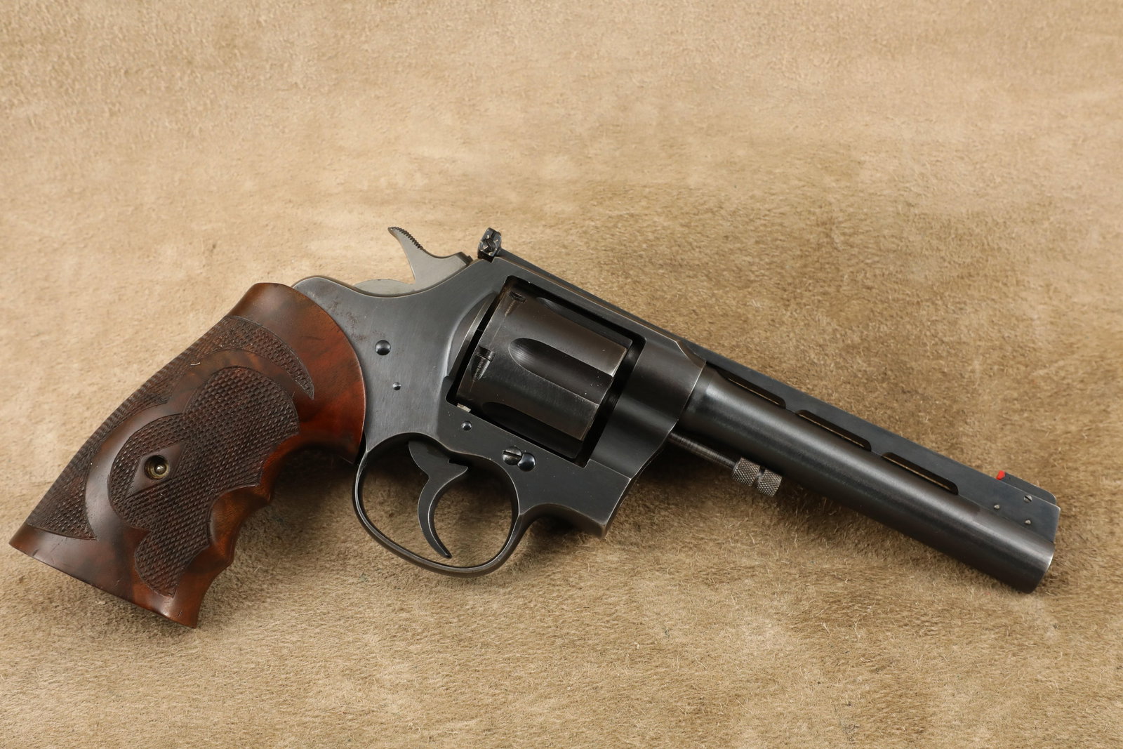 Custom Colt US Model 1917 New Service 5.5" .45 ACP Target Revolver King Sights, 1920 C&R (1 of 20)