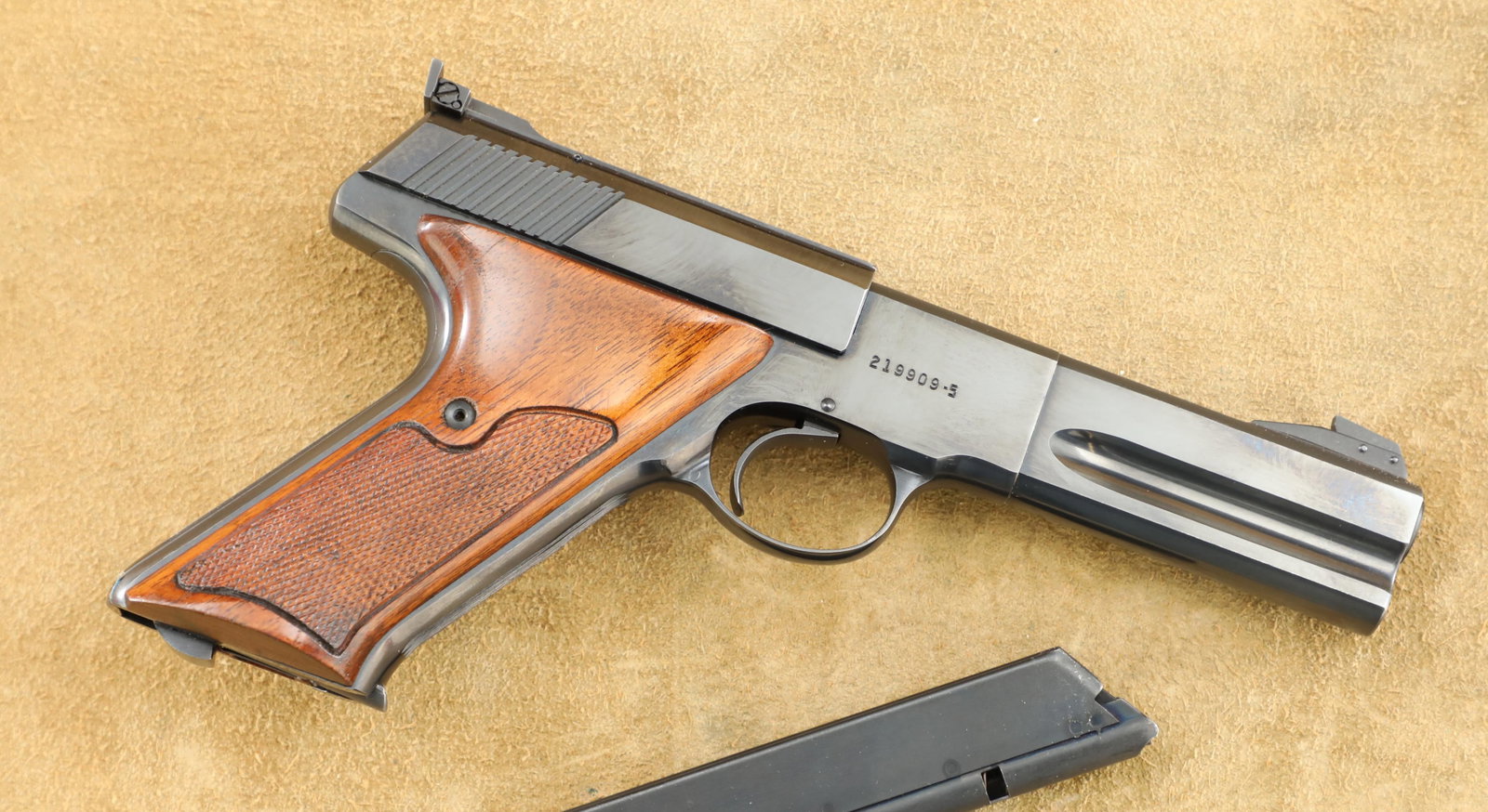 Colt Woodsman Match Target 3rd Series 4 1/2" .22 LR Semi-Automatic Pistol, 1966 C&R (1 of 20)