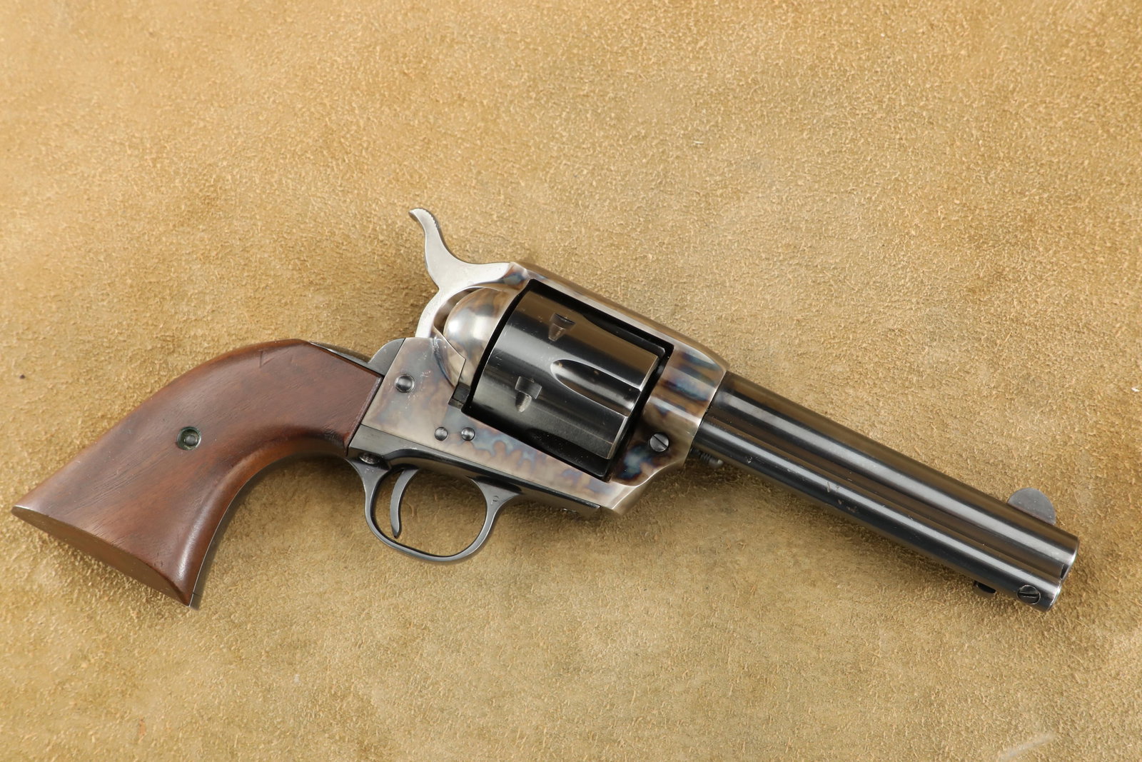Colt 2nd Generation Single Action Army SAA Walnut Stocks 4 3/4" .45 Revolver, 1967 C&R (1 of 20)