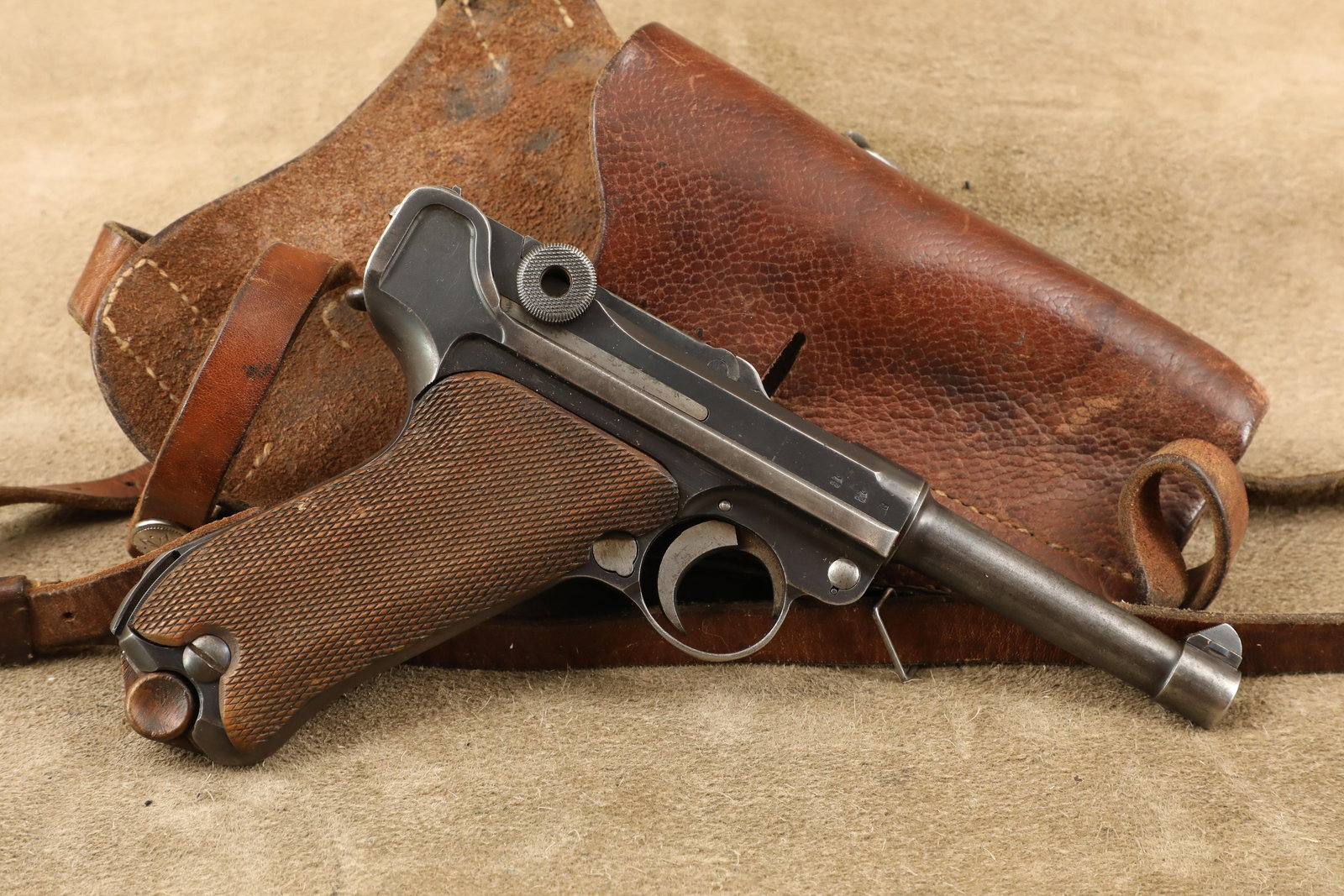 Matching G-code Pre-WWII German S/42 Mauser Luger 9mm Semi-Automatic Pistol, 1935 C&R (1 of 20)