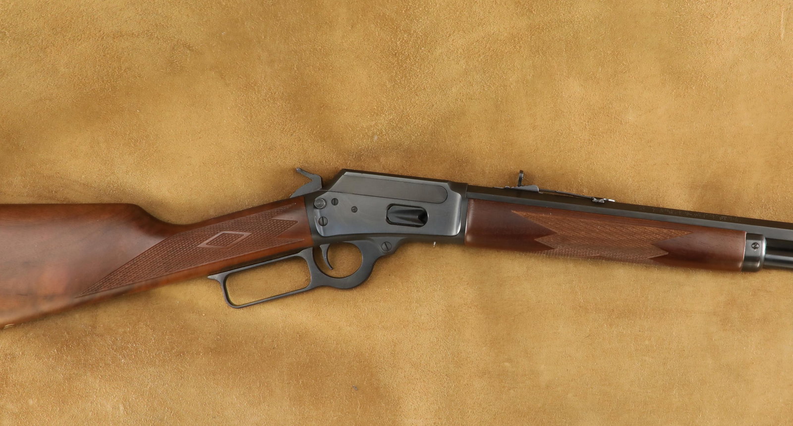 JM Marlin Model 1894CB Cowboy Limited 24" Octagonal .45 Colt Lever Action Rifle, 1996: In-House Shipping: $50.00 + 1.5% Shipping Insurance Make: Marlin Model: 1894CB Cowboy Limited Serial Number: 04040437