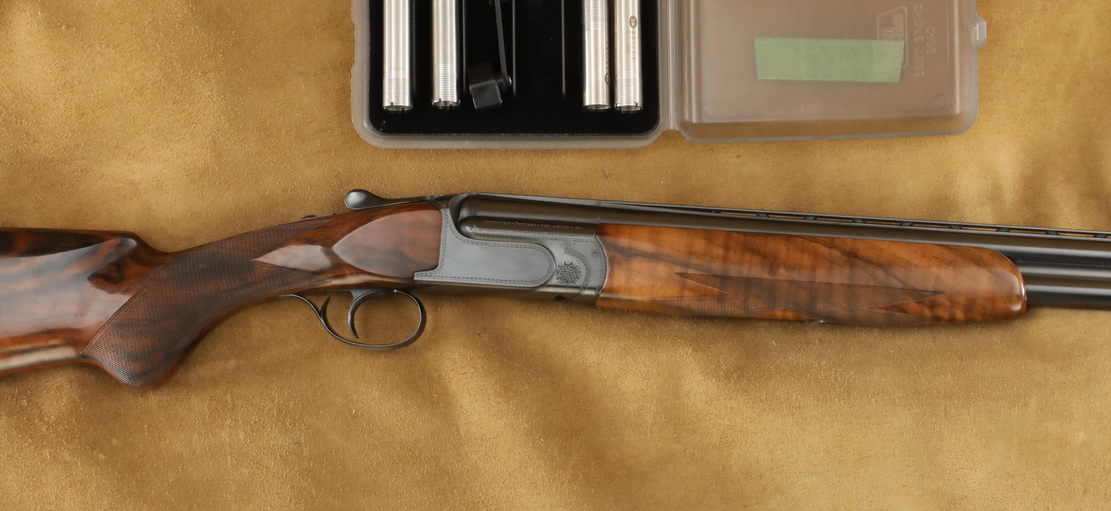 Perazzi MX20 Sporting 31 1/2" Briley Chokes 20 GA O/U Over/Under Double Barrel Shotgun, 2002 (1 of 20)