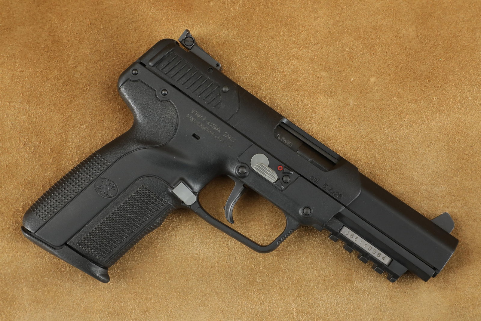 FN Herstal USA Five-seveN USG 5.7×28mm 4.8" Semi Automatic Striker Fired Pistol, 2000s (1 of 20)
