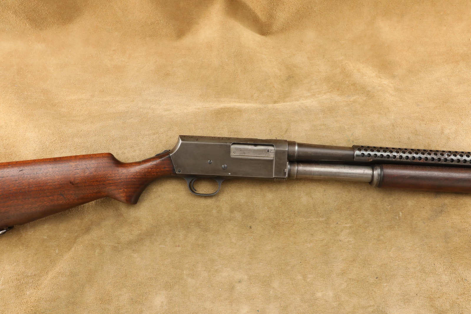 WWII US J. Stevens Savage Model 520-30 Trench Gun 12 GA Military Pump Shotgun, 1943-45 C&R (1 of 20)