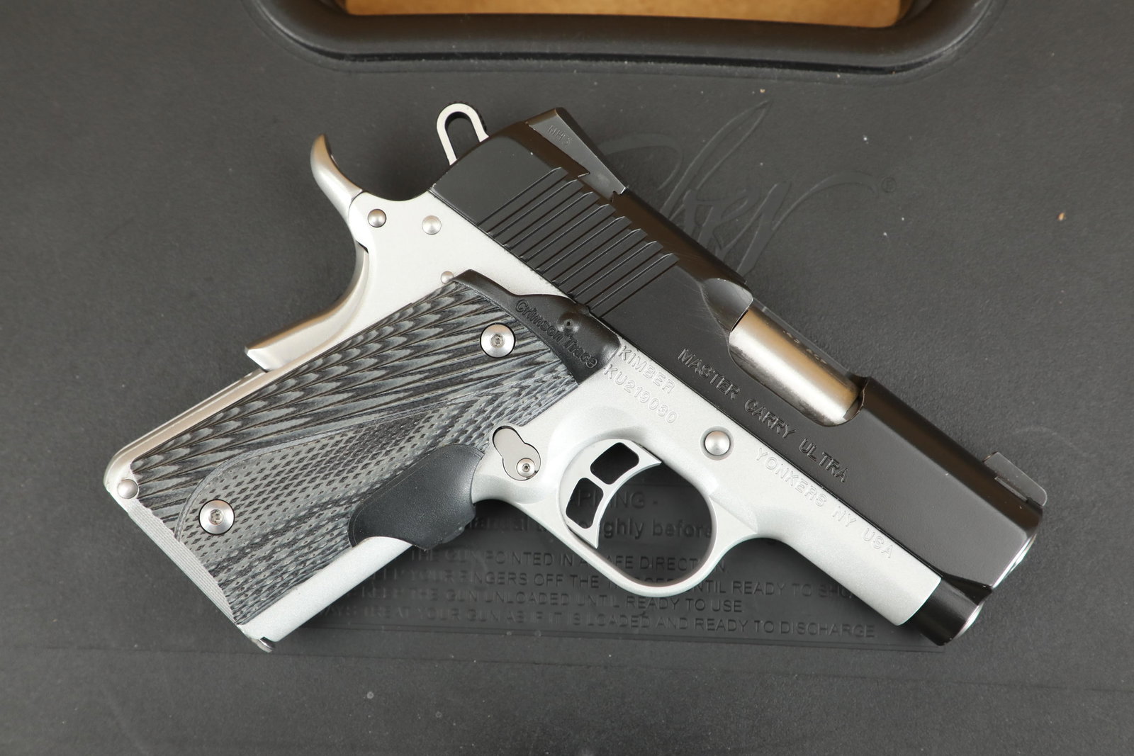 Kimber Master Carry Ultra .45 Auto 3" Semi Automatic SA Pistol & Box, MFD Circa 2013 (1 of 20)