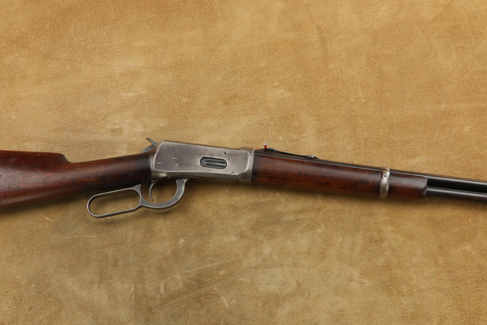 Rick Hacker's Winchester Model 94 Carbine Transitional 20" .30-30 WCF Lever Rifle, 1937 C&R: Make: Winchester Model: 94 Carbine Serial Number: 1120751 Year of Manufacture: 1937 Caliber: .30-30 Winchester (WCF) Action Type: Lever Action, Tube Magazine Fed Rifle Barrel Length: 20", Round Sights