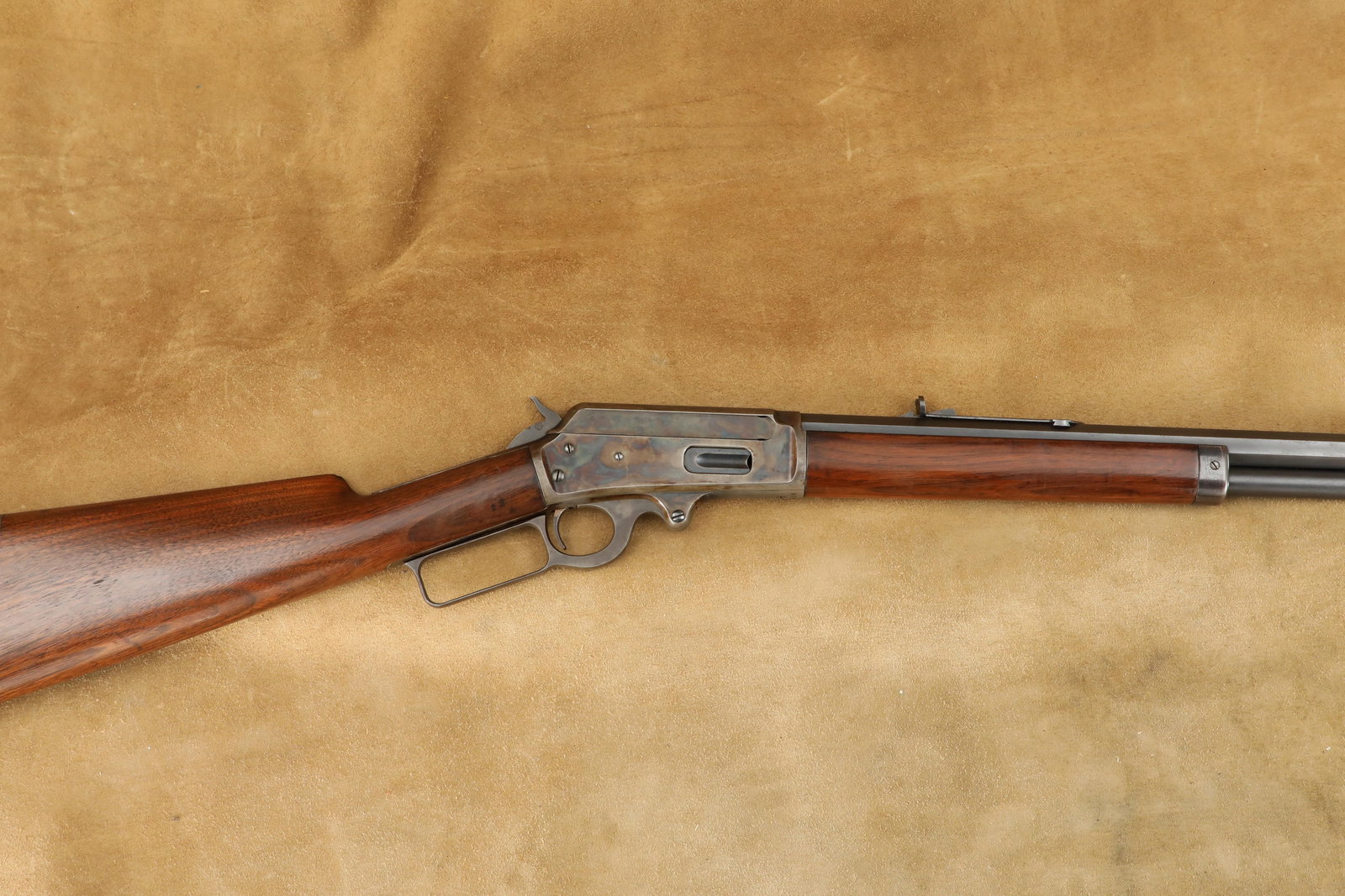 First Year Marlin Firearms Co. Model 1893 .32-40 Winchester Lever Rifle, 1893 Antique (1 of 20)