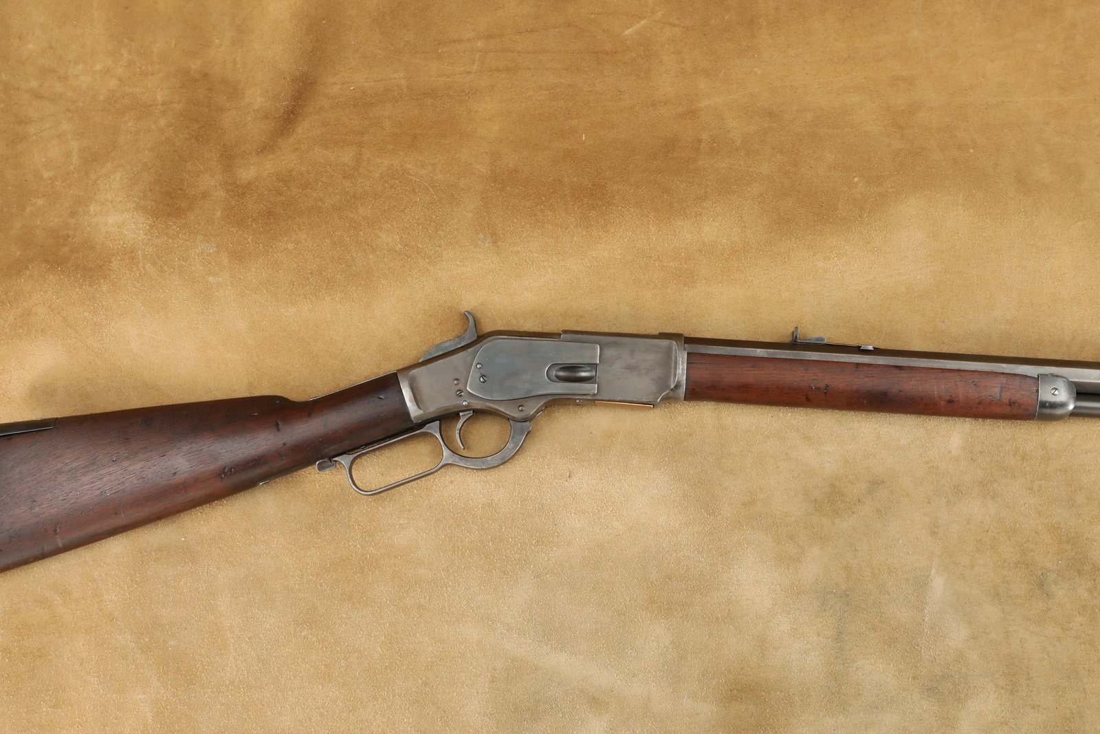 Winchester 1st Model 1873 24" Octagonal .44-40 WCF Lever Action Rifle, 1879 Antique (1 of 20)