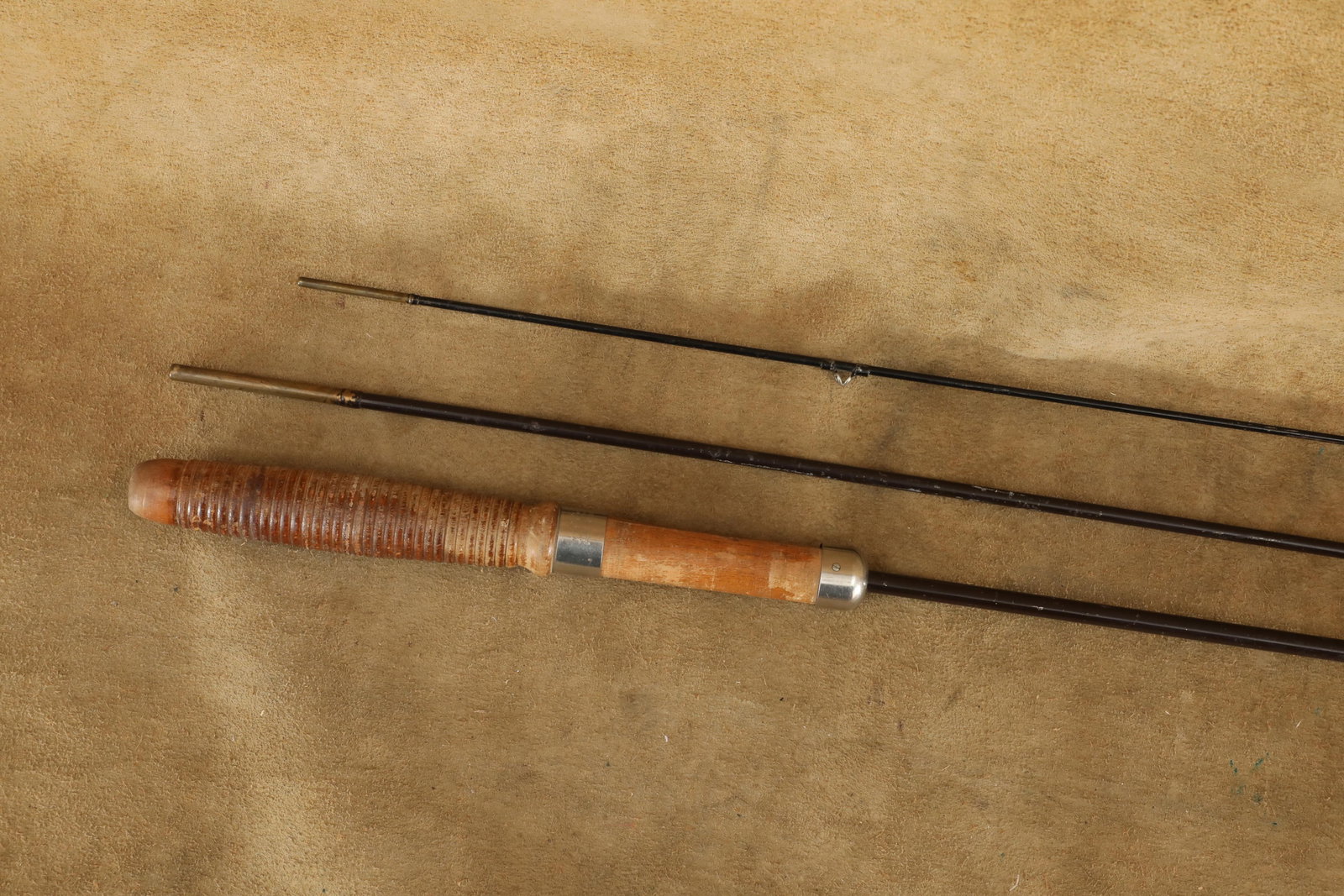 Antique 1920s Winchester Model 5720 8' 3 Piece Takedown Steel Bait Fishing Rod (1 of 20)