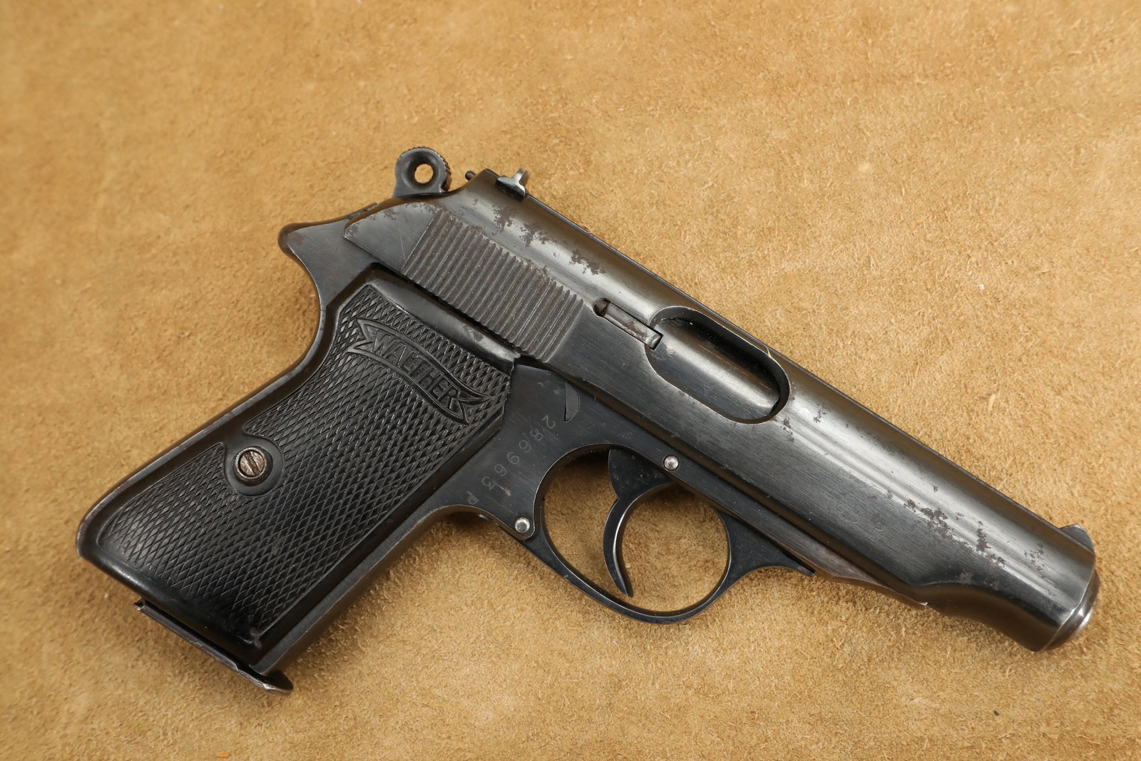 WWII Wartime Commercial German Walther PP .32 ACP Semi-Automatic Pistol, 1942-1943 C&R (1 of 20)