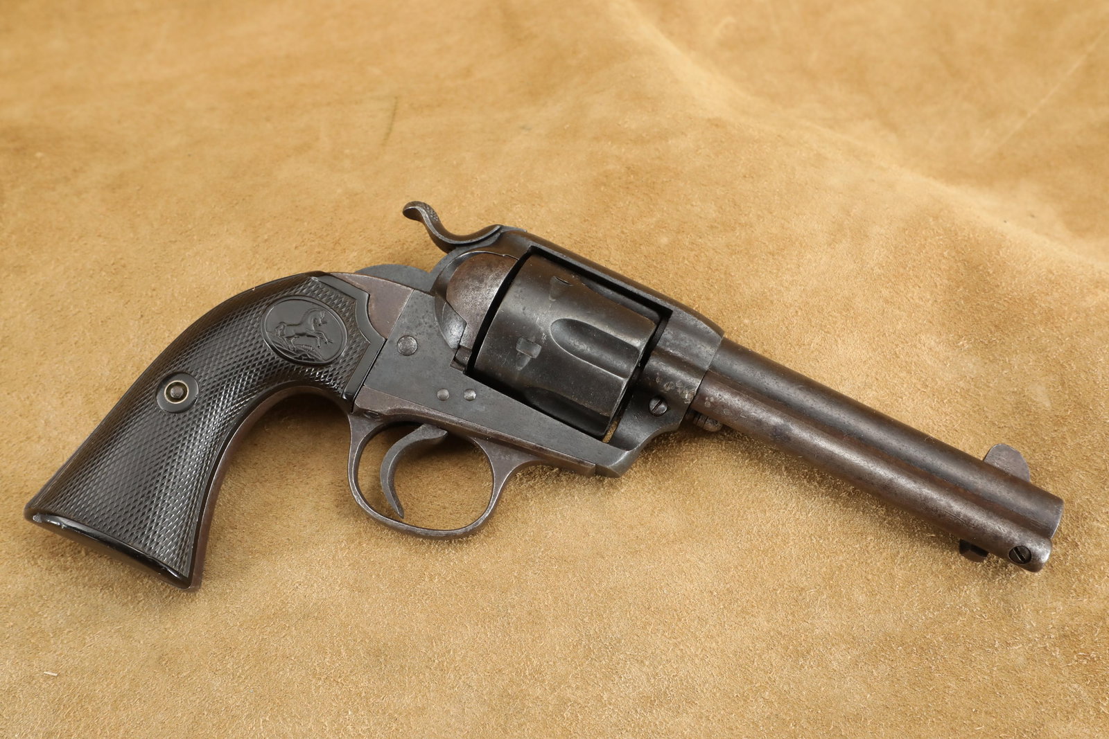 Colt 1st Generation Bisley Model Single Action Army SAA 4 3/4" .41 LC Revolver, 1902 C&R (1 of 20)