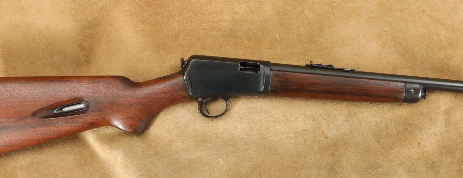 Wartime Winchester Model 63 .22 LR 23" Semi Automatic Rimfire Rifle, MFD 1945 C&R (1 of 20)