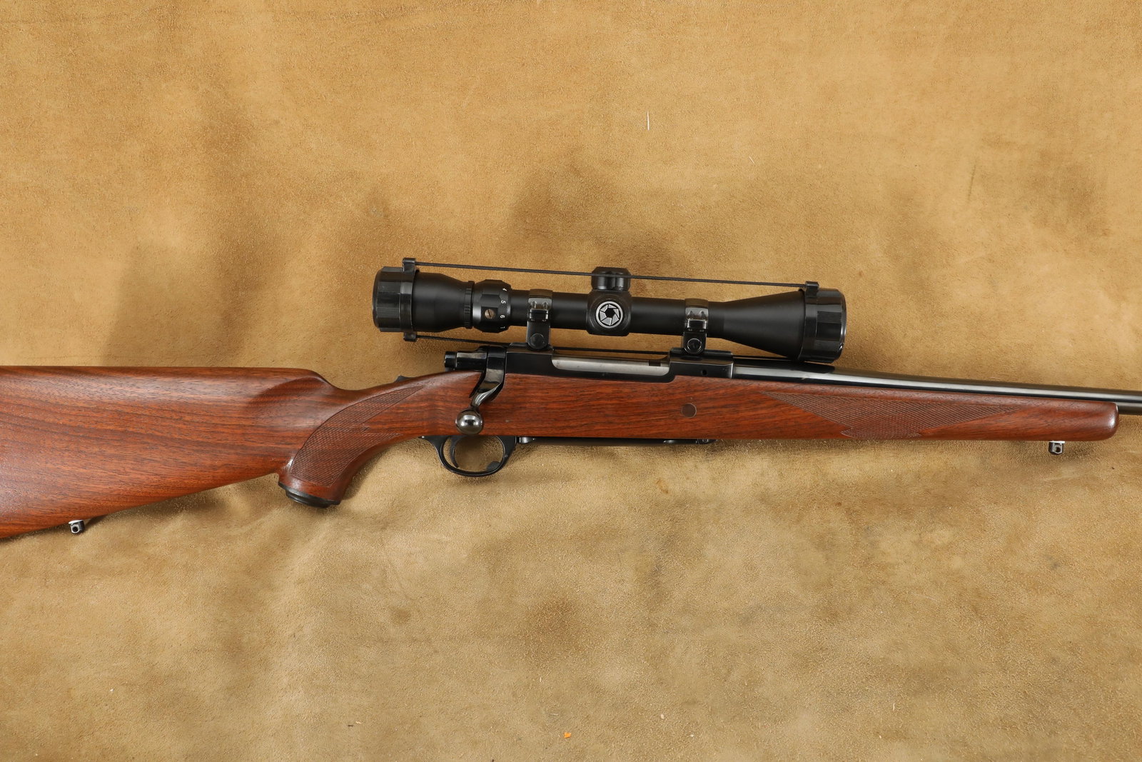 Ruger M77 Tang Safety Model .30-06 SPRG 22" Bolt Action Rifle, Barska Scope, MFD 1984 (1 of 20)